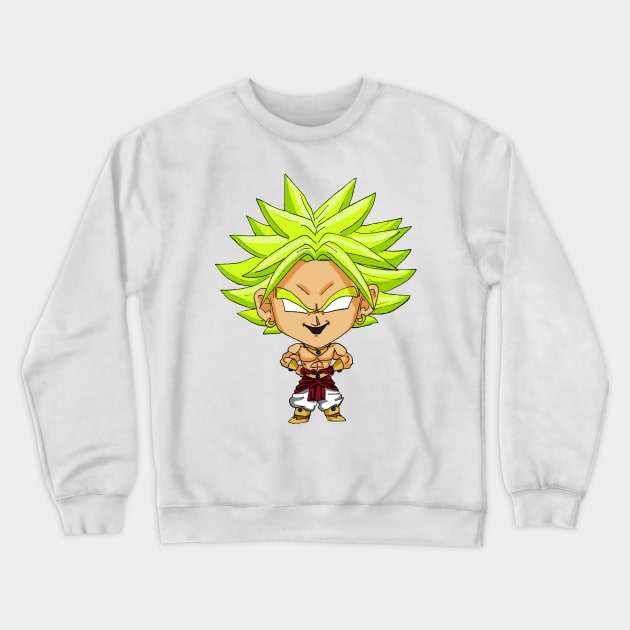 Broly Chibi Crewneck Sweatshirt by LindsayLovesDisney